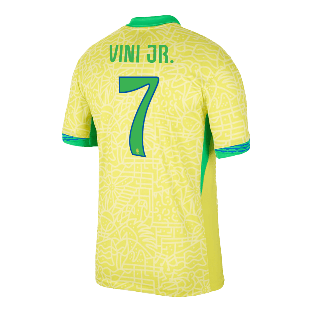 [Super Replica] VINI JR. #7 Brazil Home Jersey Copa America 2024 - minejerseys