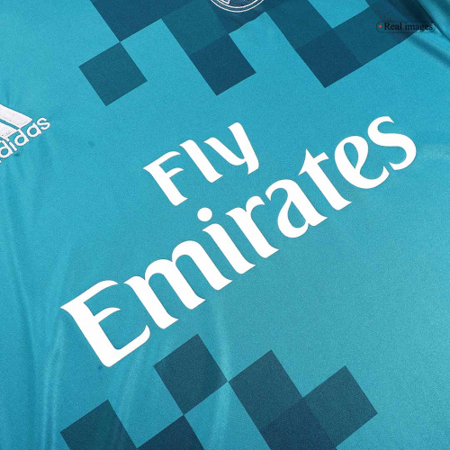 Retro Real Madrid Third Long Sleeve Jersey 2017/18