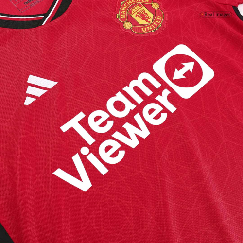 Discount [Super Replica] Manchester United Home Jersey 2023/24
