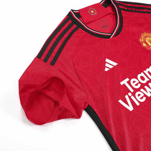 Discount [Super Replica] Manchester United Home Jersey 2023/24