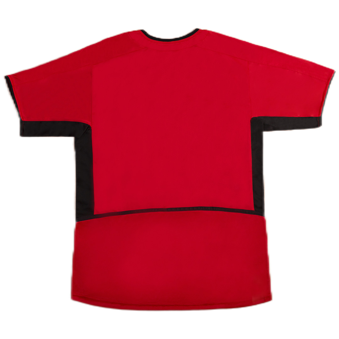 Ferdinand #6 Retro Manchester United Home Jersey 2002/04 - minejerseys