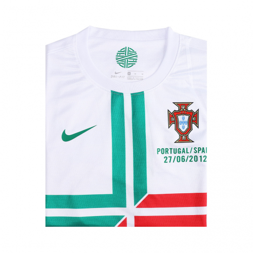 DECO #20 Retro Portugal Away Jersey Euro Cup 2012