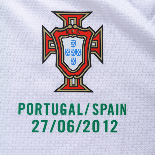 DECO #20 Retro Portugal Away Jersey Euro Cup 2012