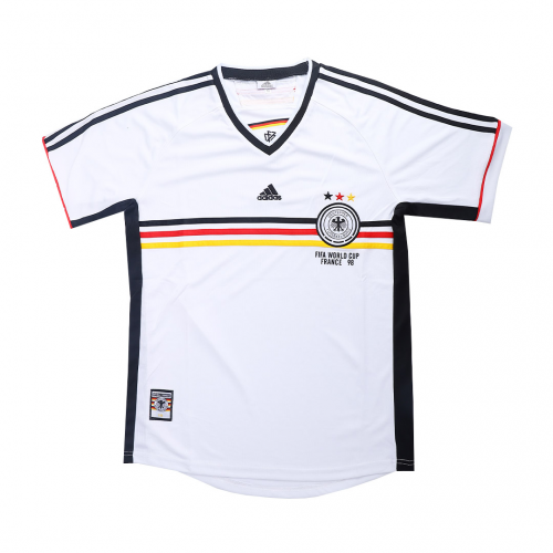 Retro Germany Home Jersey World Cup 1998 - minejerseys