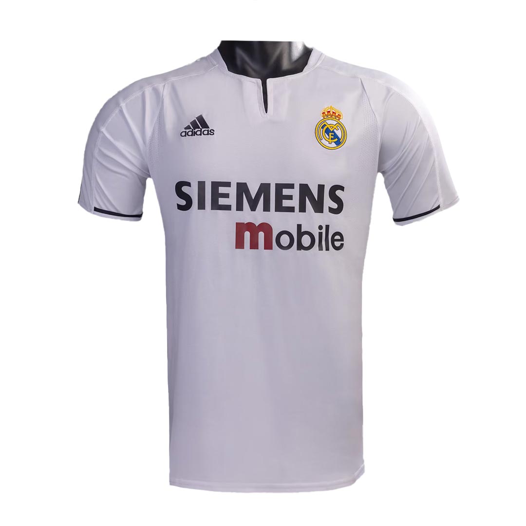 Zidane #5 Retro Real Madrid Home Jersey 2003/04 - minejerseys