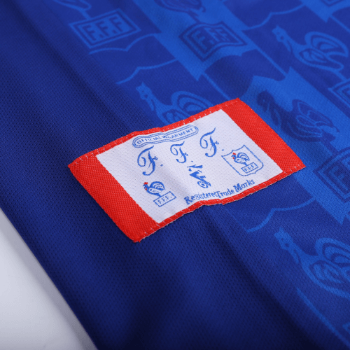 Zidane #10 Retro France Home Jersey Euro Cup 1996