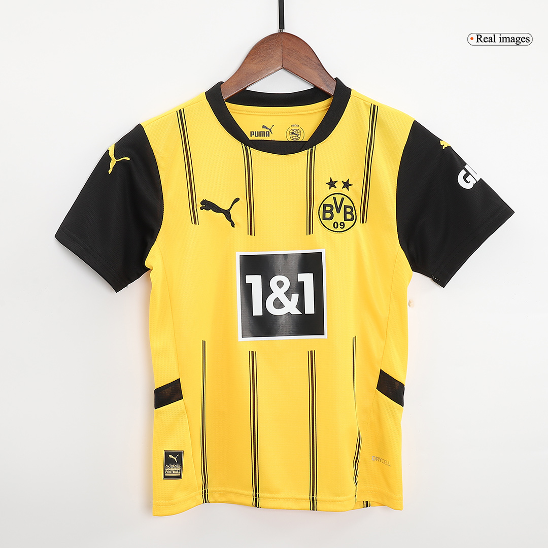Kids Borussia Dortmund Home Full Kit 2024/25 - minejerseys