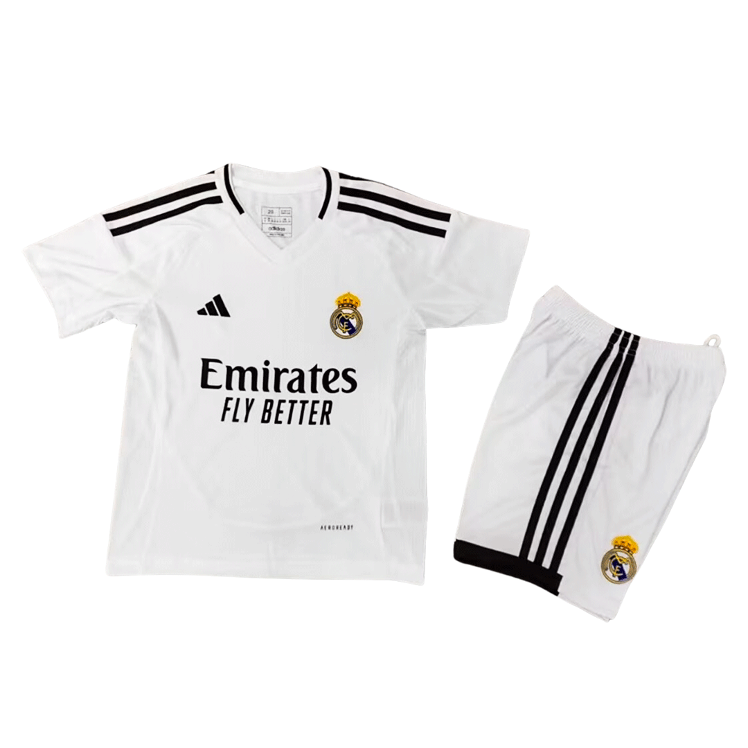 Discount Kids Real Madrid Home Kit 2024/25 - minejerseys