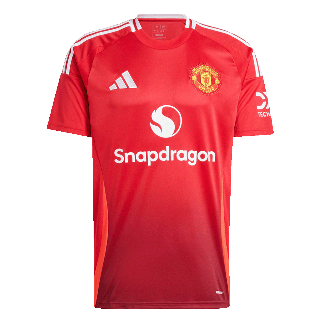 [Super Replica] Manchester United Home Kit(Jersey+Shorts) 2024/25 - minejerseys