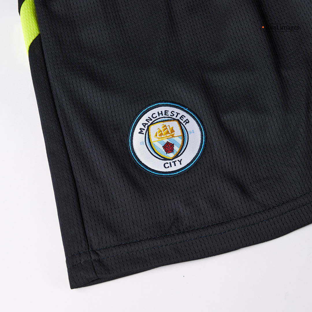Kids Manchester City Away Full Kit 2024/25 - minejerseys