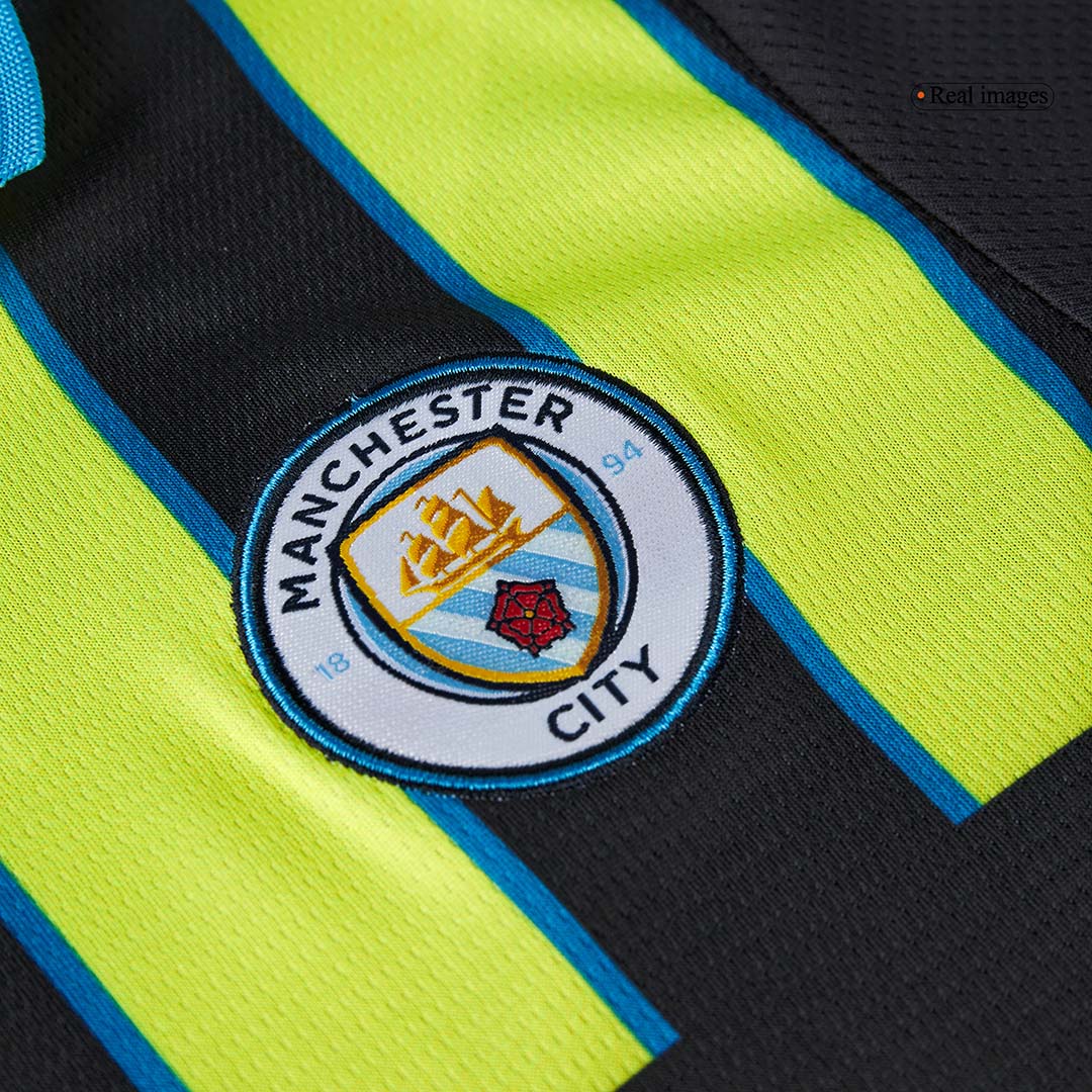 Kids Manchester City Away Full Kit 2024/25 - minejerseys