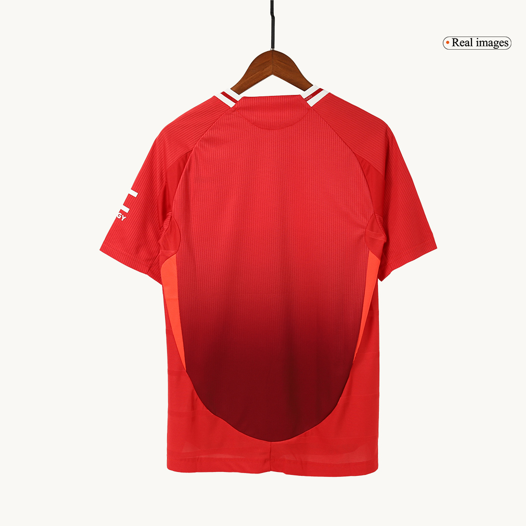 Manchester United Home Match Jersey+Shorts+Socks Full Kit Player Version 2024/25 - minejerseys