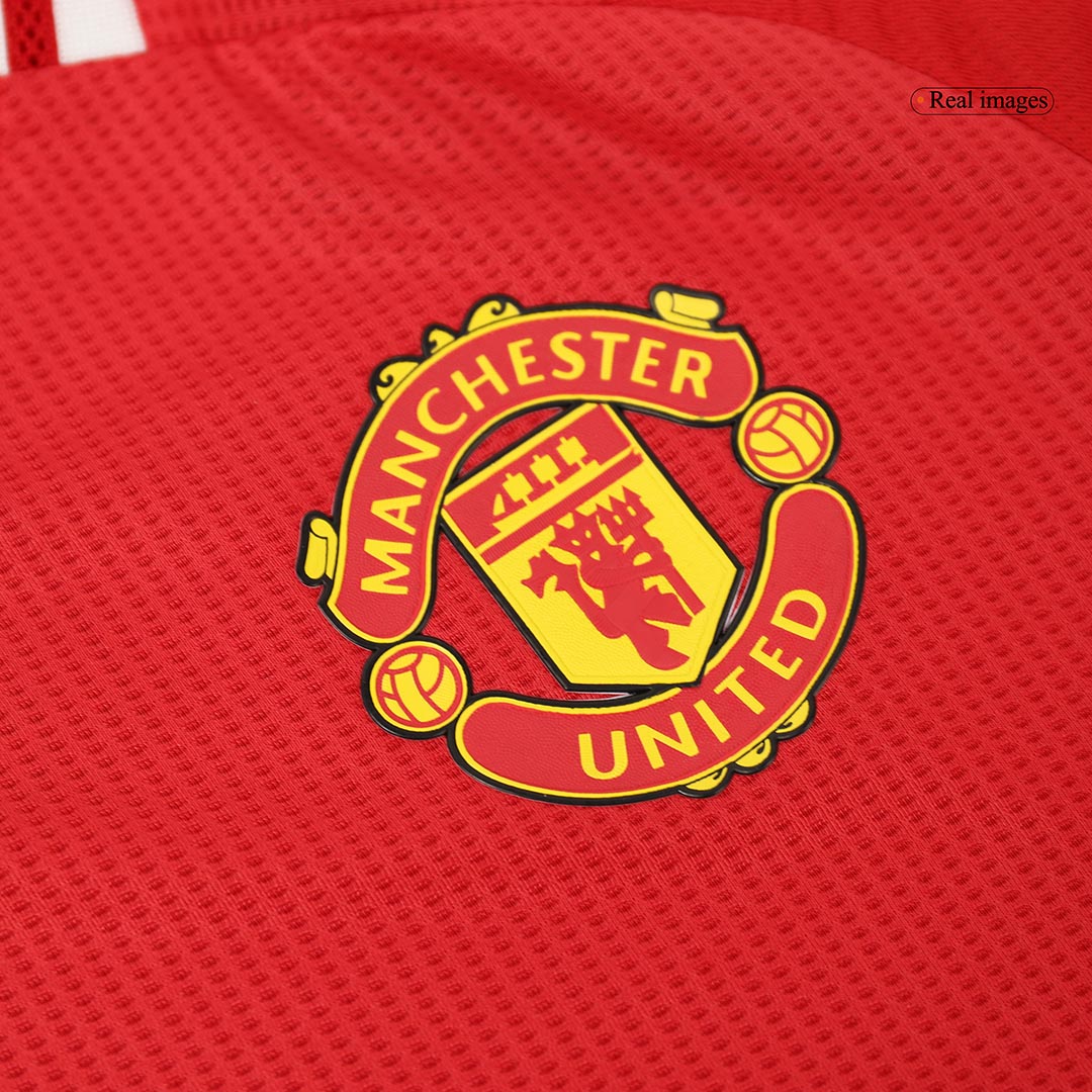 Manchester United Home Match Jersey+Shorts Kit Player Version 2024/25 - minejerseys