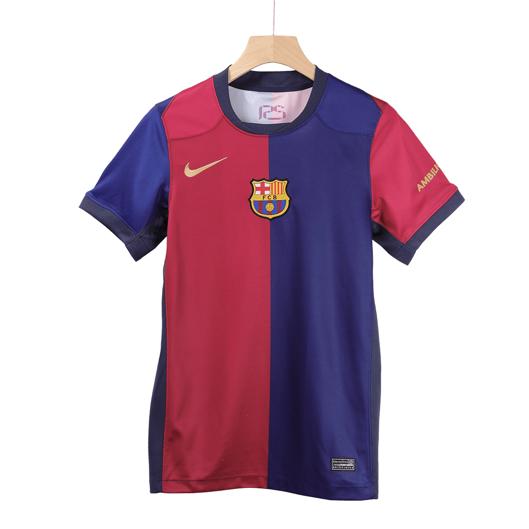 GAVI #6 Barcelona Home Spotify Logo Without Text Jersey 2024/25