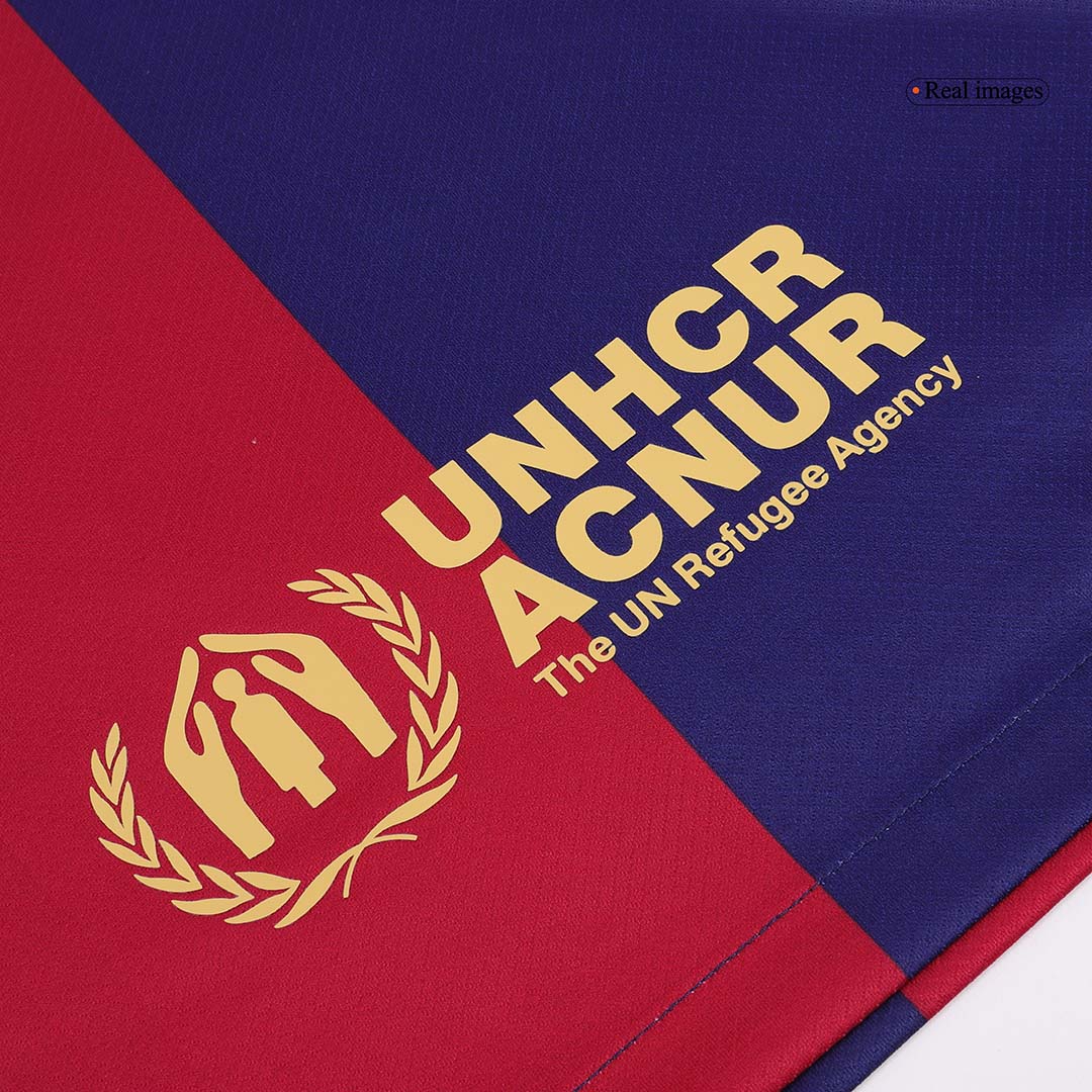 GAVI #6 Barcelona Home Spotify Logo Without Text Jersey 2024/25