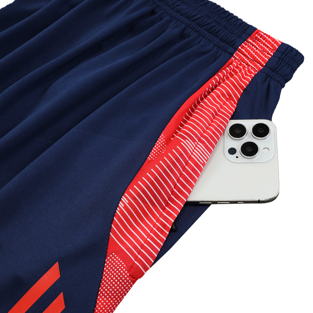 Manchester United Pre-Match Vest Kit(Jersey+Shorts) 2024/25 - minejerseys