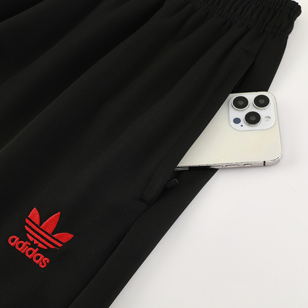 Manchester United Training Kit (Jacket+Pants) Black 2024/25 - minejerseys