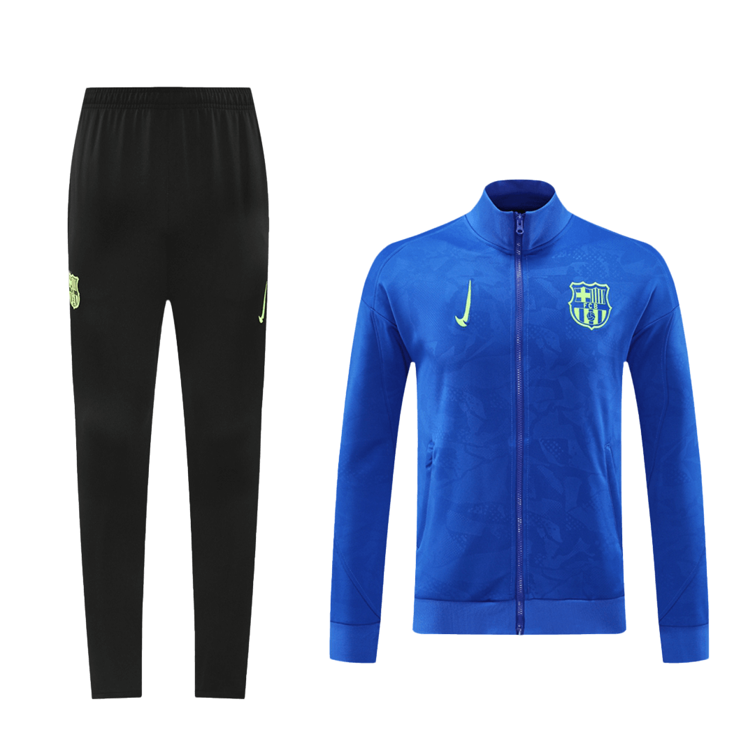 Barcelona Training Jacket Kit (Jacket+Pants) Blue 2024/25 - minejerseys