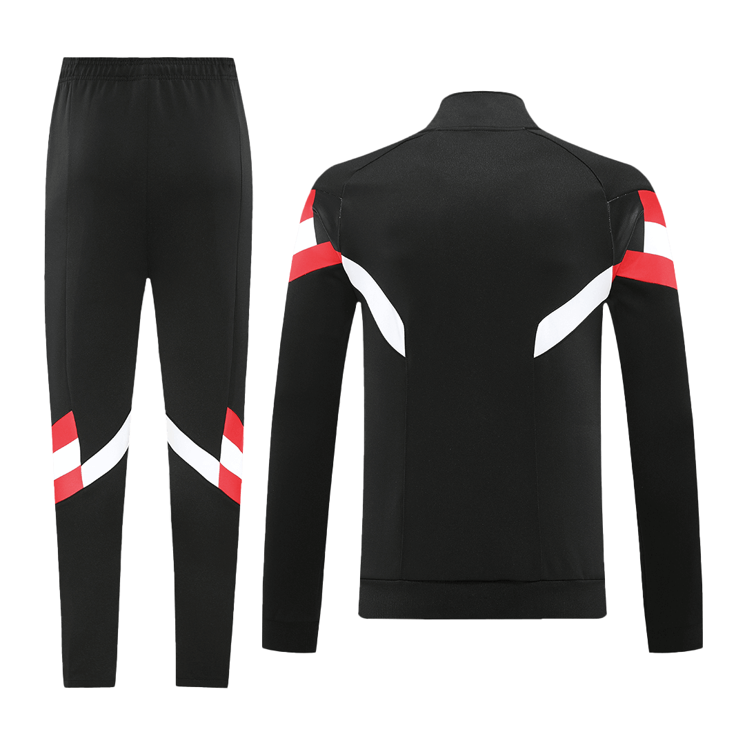 Manchester United Training Kit (Jacket+Pants) Black 2024/25 - minejerseys