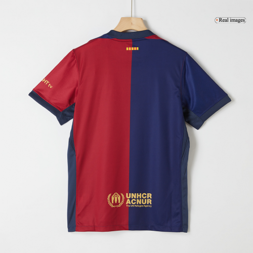 Barcelona Home Spotify Logo Without Text Jersey 2024/25