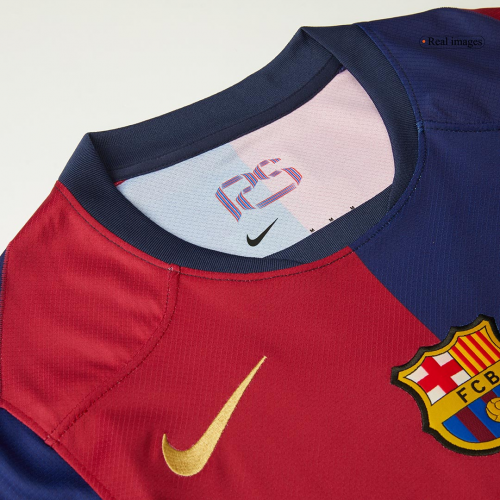 Barcelona Home Spotify Logo Without Text Jersey 2024/25