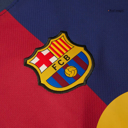 Barcelona Home Spotify Logo Without Text Jersey 2024/25