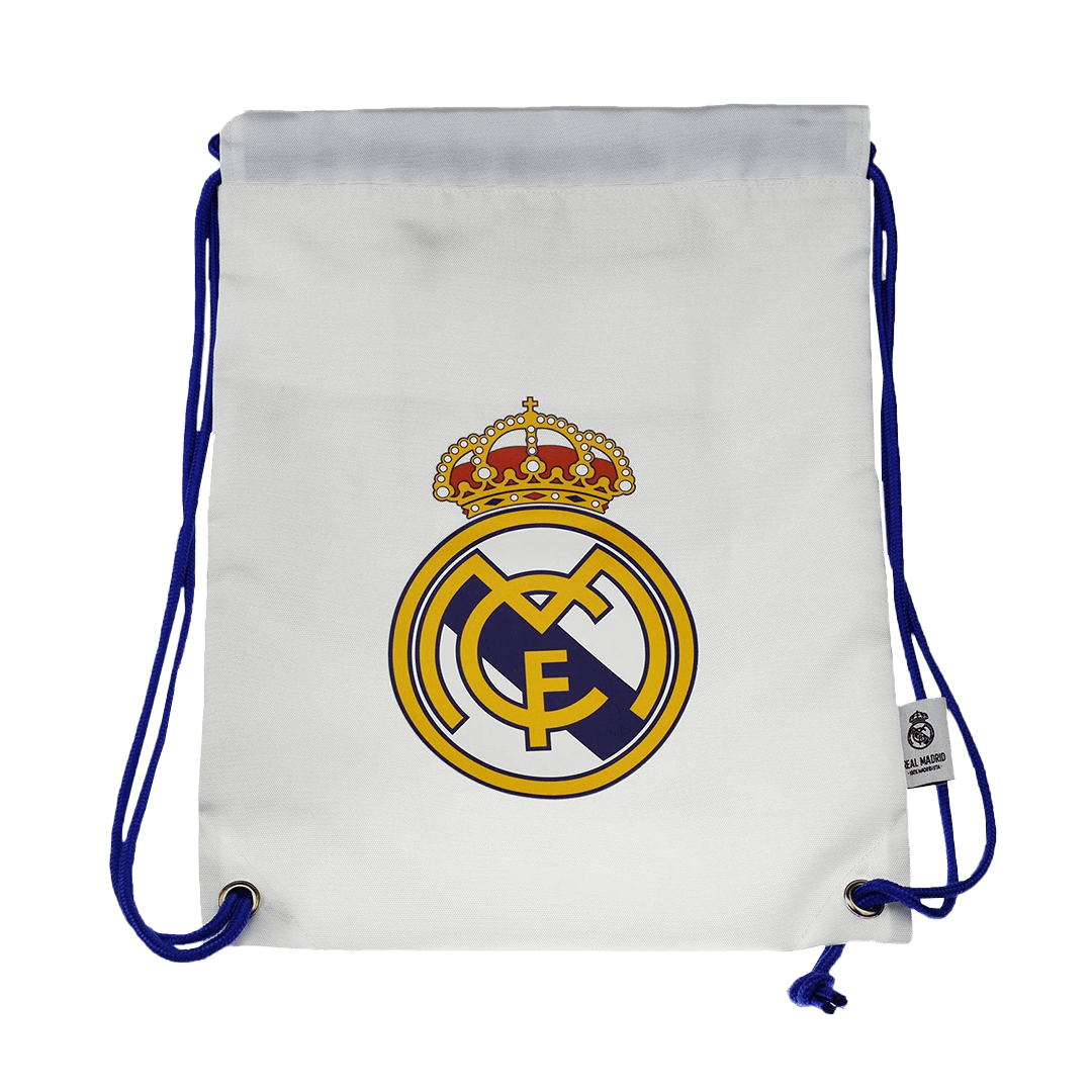 Discount Real Madrid Crest Gymsack -White/Blue - minejerseys
