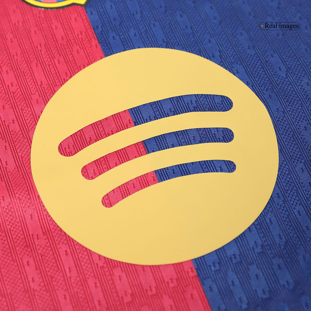 Barcelona 125th Anniversary Spotify Logo Without Text Home Match Jersey 2024/25 - minejerseys