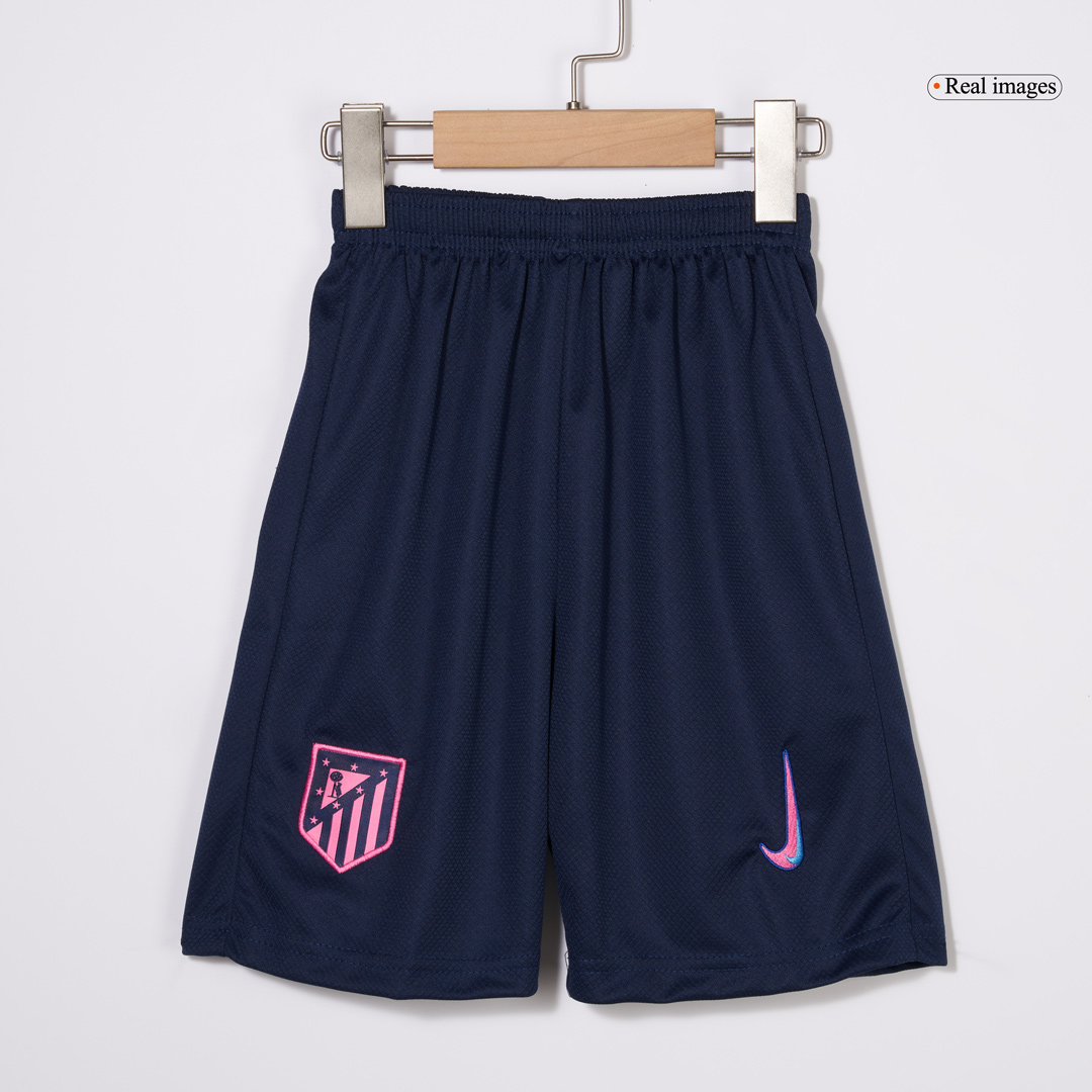 Kids Atletico Madrid Third Full Kit 2024/25 - minejerseys