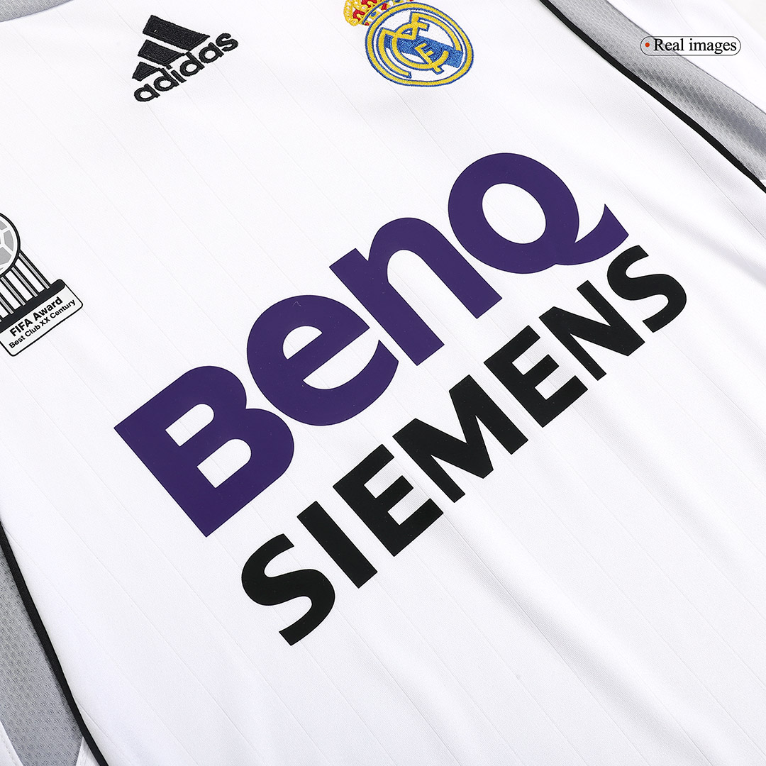 RAUL #7 Retro Real Madrid Home Jersey 2006/07 - minejerseys