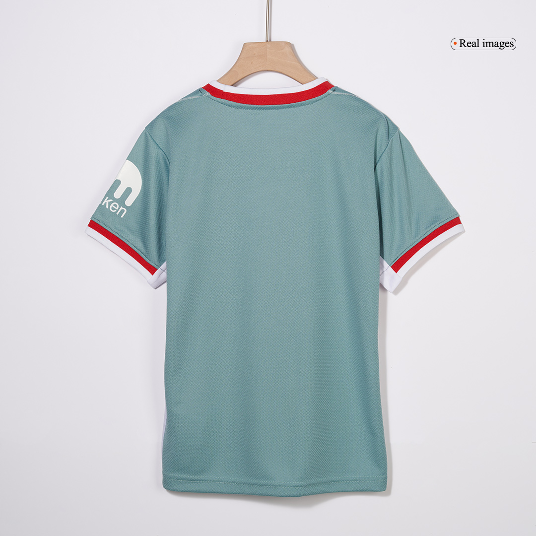 Kids Atletico Madrid Away Full Kit 2024/25 - minejerseys