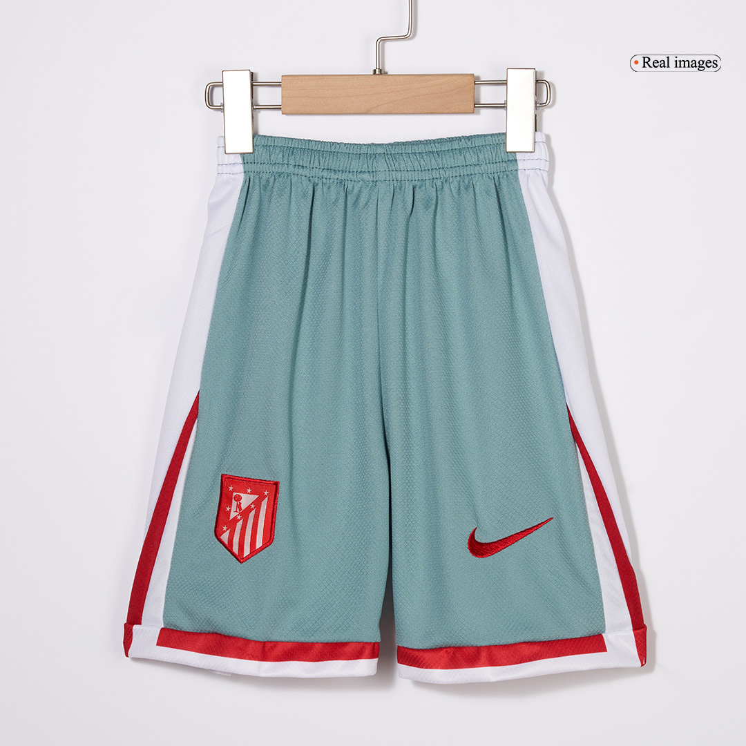 Kids Atletico Madrid Away Full Kit 2024/25 - minejerseys