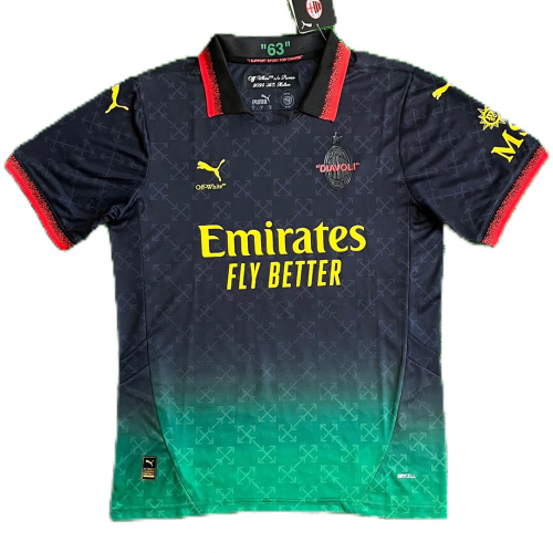 "RAFA LEÃO" #10 AC Milan Fourth Jersey 2024/25