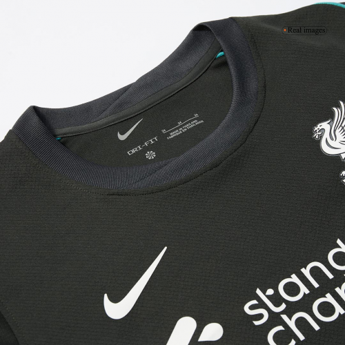 Kids Liverpool Away Full Jersey Kit 2024/25