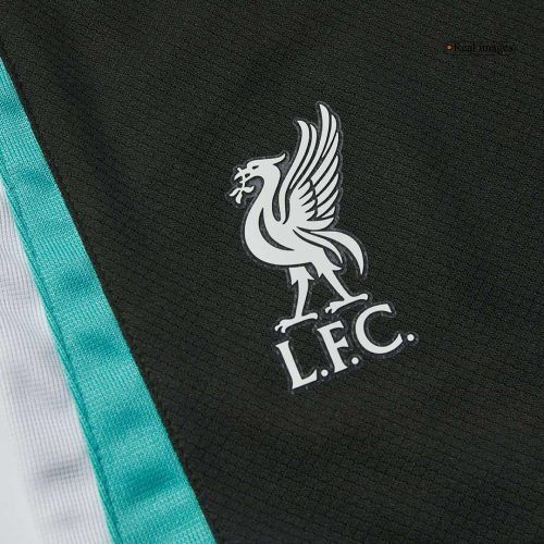 Kids Liverpool Away Full Jersey Kit 2024/25