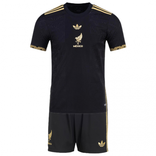 Kids Mexico Third Jersey Kit Gold Cup 2025