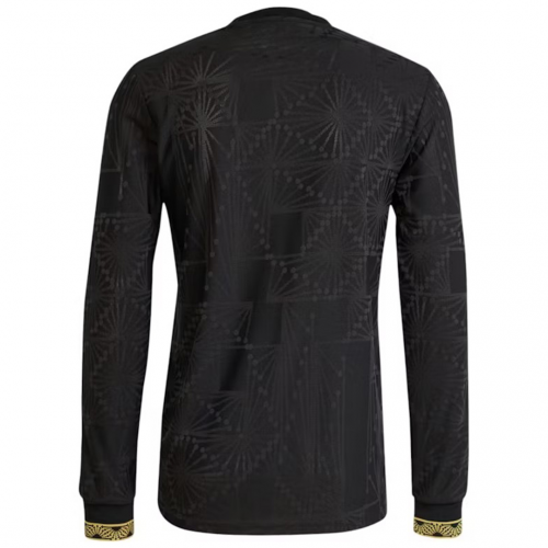 Mexico Third Long Sleeve Jersey Kit Gold Cup Player Version 2025