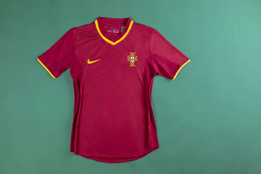 Retro Portugal Home Jersey Euro Cup 2000 - minejerseys