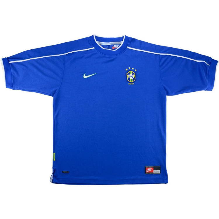Retro Brazil Away Jersey World Cup 1998 - minejerseys