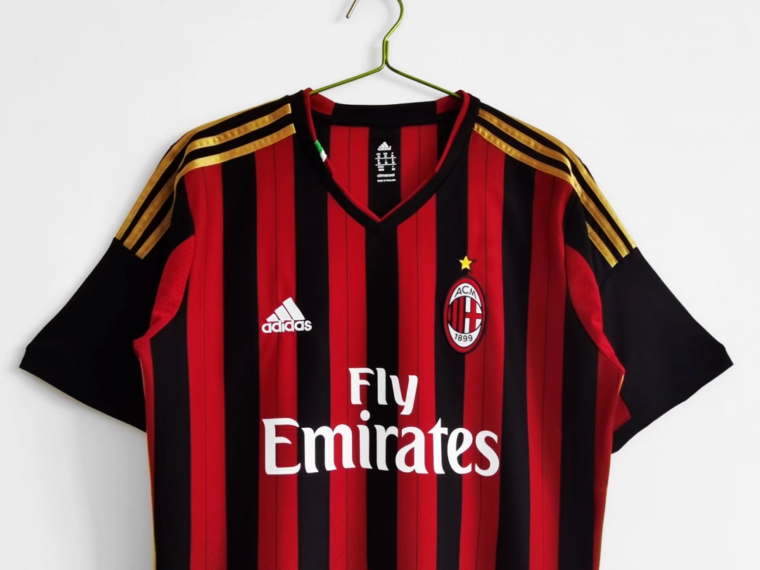 Retro AC Milan Home Jersey 2013/14 - minejerseys