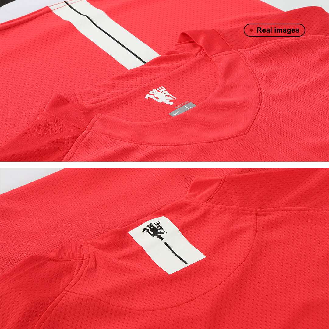 Retro Manchester United Home Jersey 2007/08 - minejerseys
