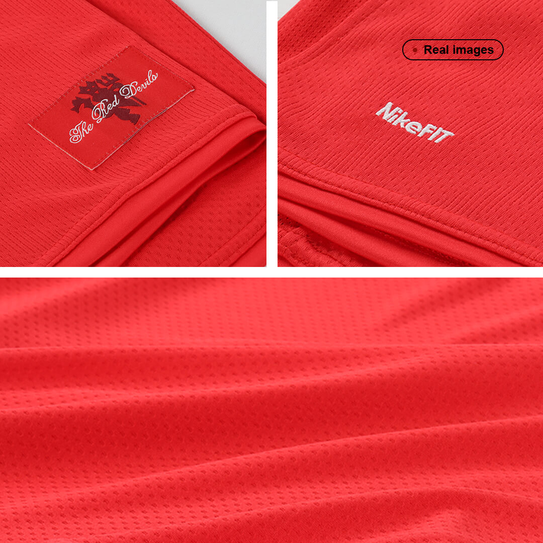 Retro Manchester United Home Jersey 2007/08 - minejerseys