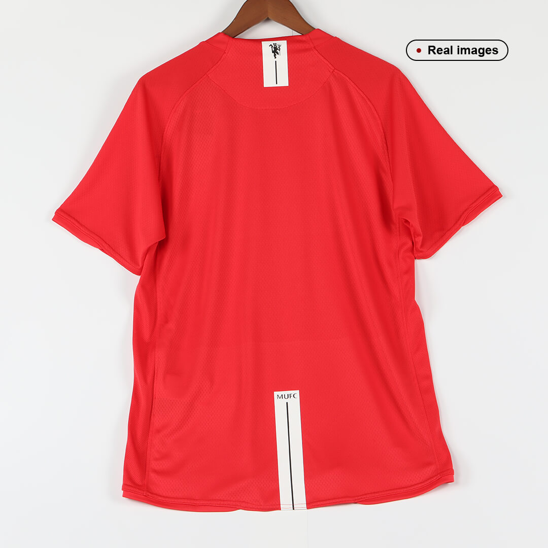 Retro Manchester United Home Jersey 2007/08 - minejerseys