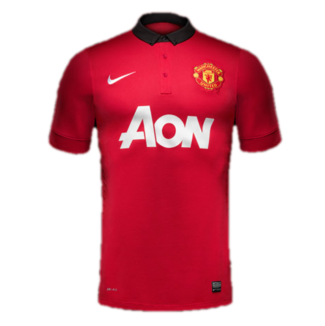 Retro Manchester United Home Jersey 2013/14 - minejerseys