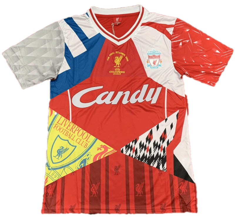 Retro Liverpool Commemorative Final Istanbul Jersey 2005 - minejerseys