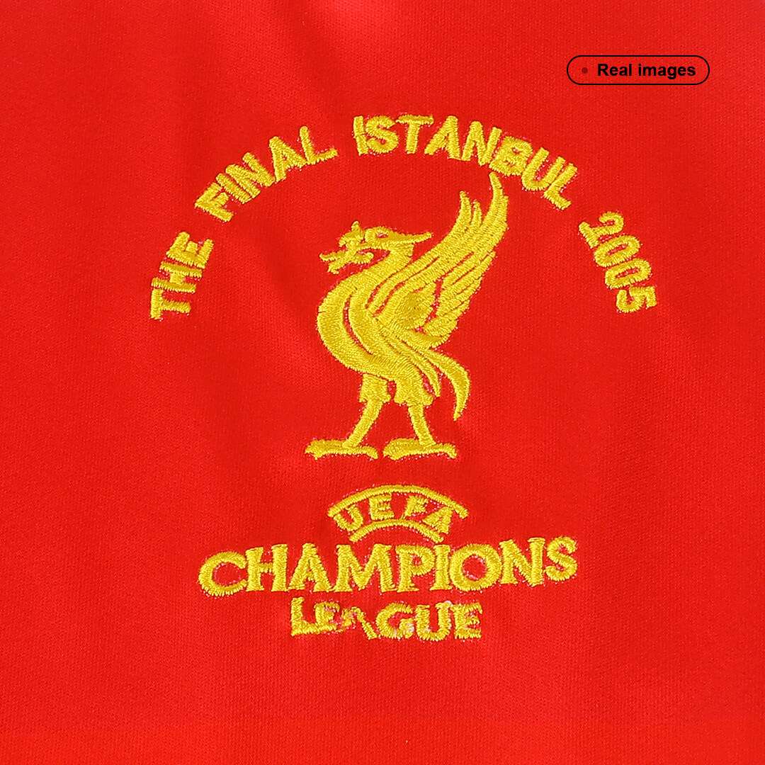 Retro Liverpool Commemorative Final Istanbul Jersey 2005 - minejerseys