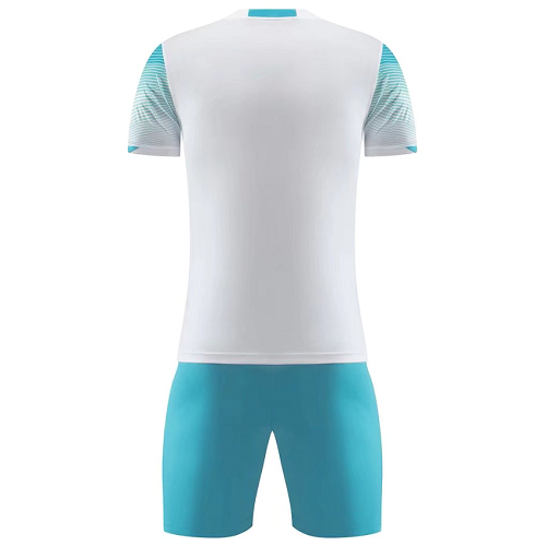 NK-907 Customize Team White Soccer Jersey Kit(Shirt+Short) - minejerseys