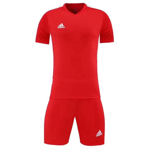 Customize Team Red Soccer Jersey Kit(Shirt+Short) 721 - minejerseys