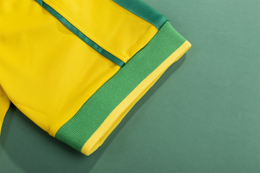 RIVALDO #10 Retro Brazil Home Jersey World Cup 1998 - minejerseys