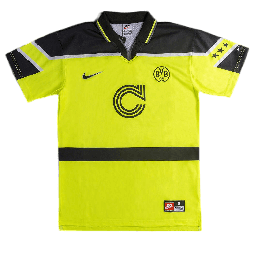 Borussia Dortmund Retro Jersey UCL Home 1996/97 - minejerseys